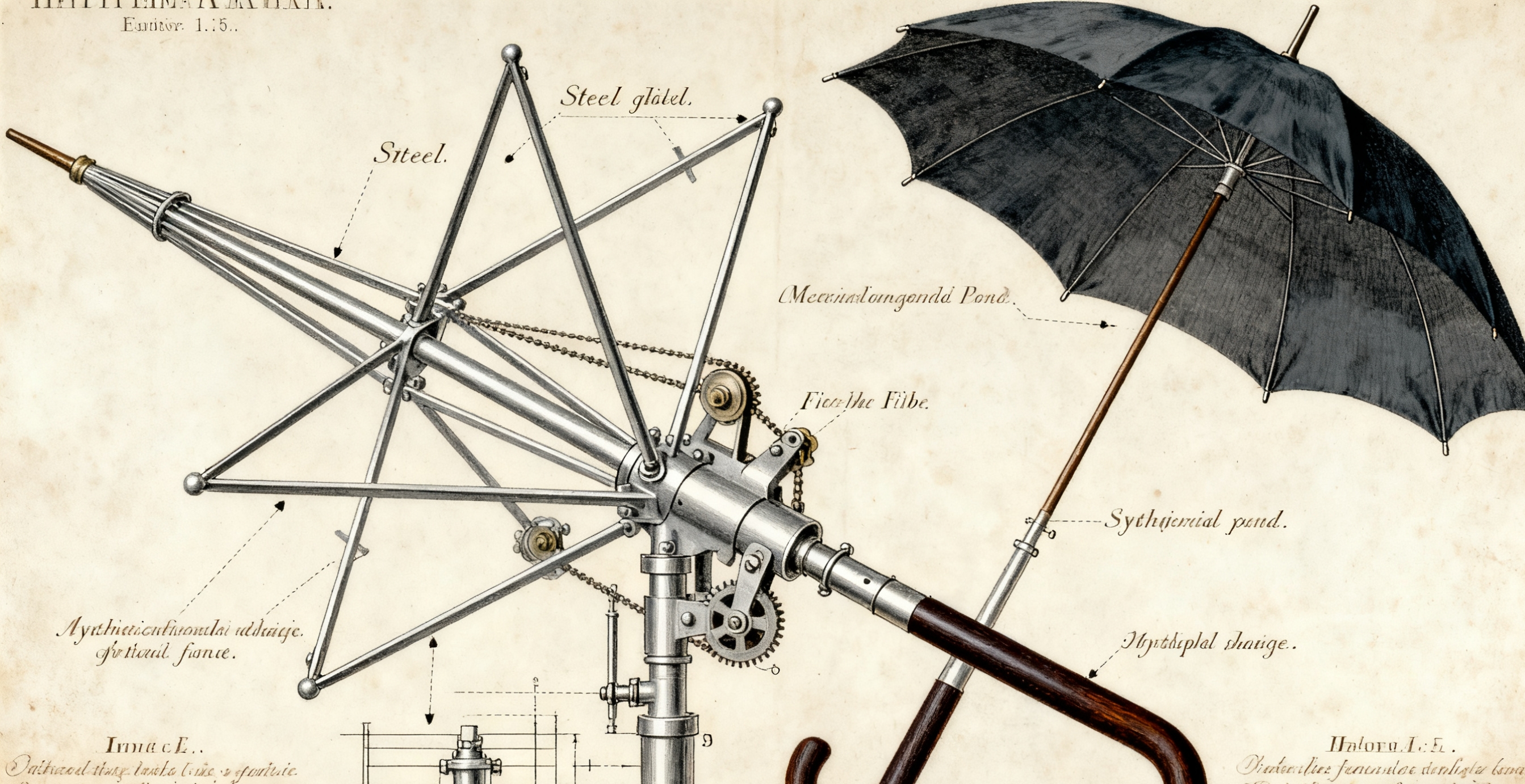 维多利亚时期伞结构